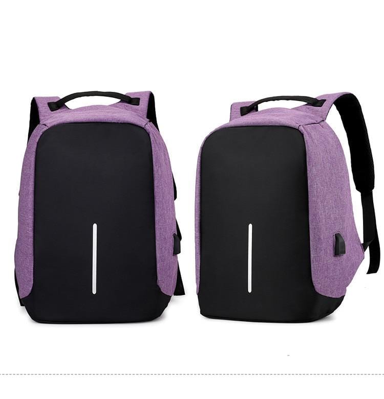 Anti-theft Bag Men Laptop Rucksack Travel Backpack Women Large Capacity Business USB Charge College Student School Shoulder Bags-Bag-Ultrabasic