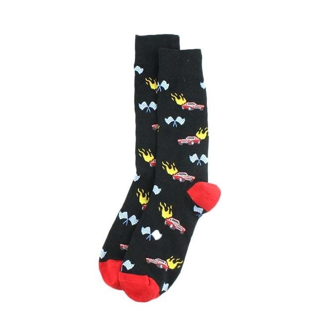 Creative Food Animal Socks Combed Cotton Funny Socks Men Novelty Design Plane Dinosaur Crew Skateboard Socks Calcetines Hombre