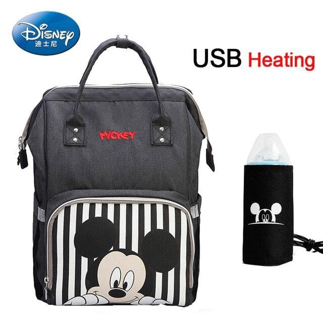 Disney Diaper Bag Maternity Nappy Backpack Large Capacity Nursing Travel Backpack Heat Preservation diaper bag backpack