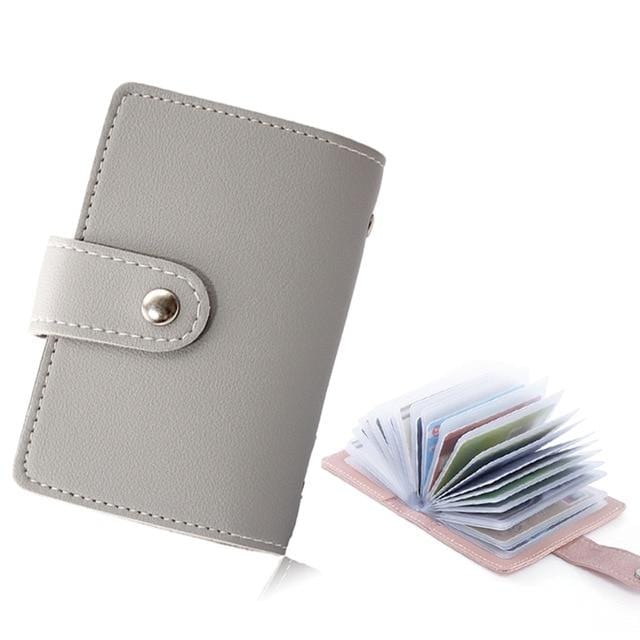 APP BLOG Women Men Passport Cover ID Credit Business Cards Holder Wallet Card Bag Case Femme Carteira Mujer For Documents 2018