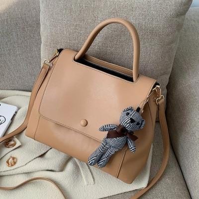 Causal Totes Bags Women Large Capacity Handbags Women PU Shoulder Messenger Bag Female Retro Daily Totes Lady Elegant Handbags