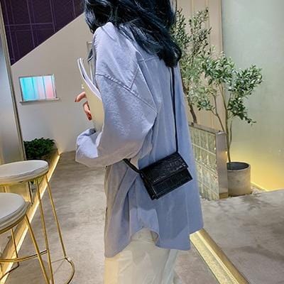 Mini Stone Pattern Crossbody Bags For Women 2020 Pu Leather Purses and Handbags New Designer Ladies Shoulder Messenger Bag