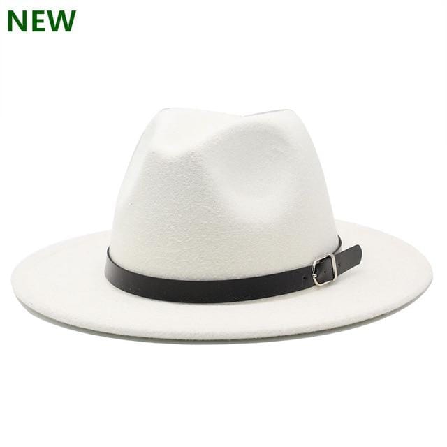 free shipping 2019 new Fashion men fedoras women's fashion jazz hat summer spring black woolen blend cap outdoor casual hat