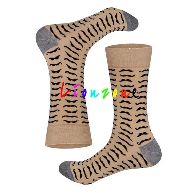 LIONZONE New Arrived Happy Socks With Saury Lobster skeleton Disenador StreetWear Calcetines Casual Crew Socks Funny Gift