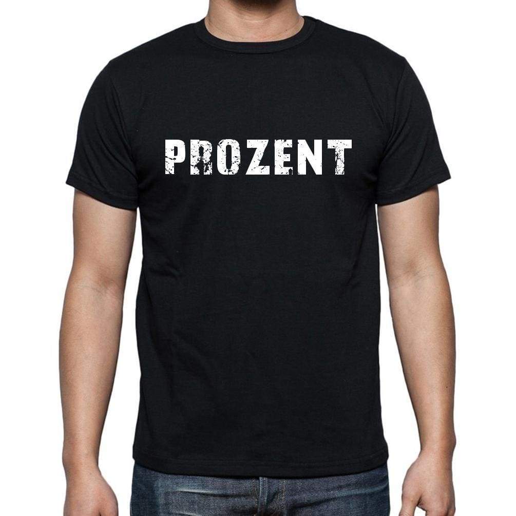 Prozent Mens Short Sleeve Round Neck T-Shirt - Casual