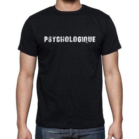 Psychologique French Dictionary Mens Short Sleeve Round Neck T-Shirt 00009 - Casual