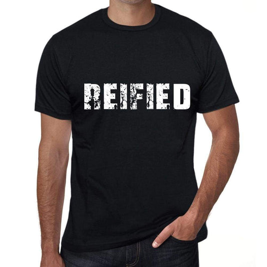 Reified Mens T Shirt Black Birthday Gift 00555 - Black / Xs - Casual