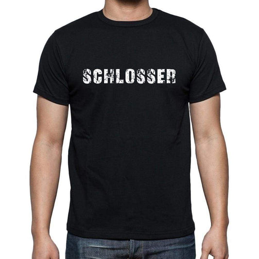 Schlosser Mens Short Sleeve Round Neck T-Shirt - Casual