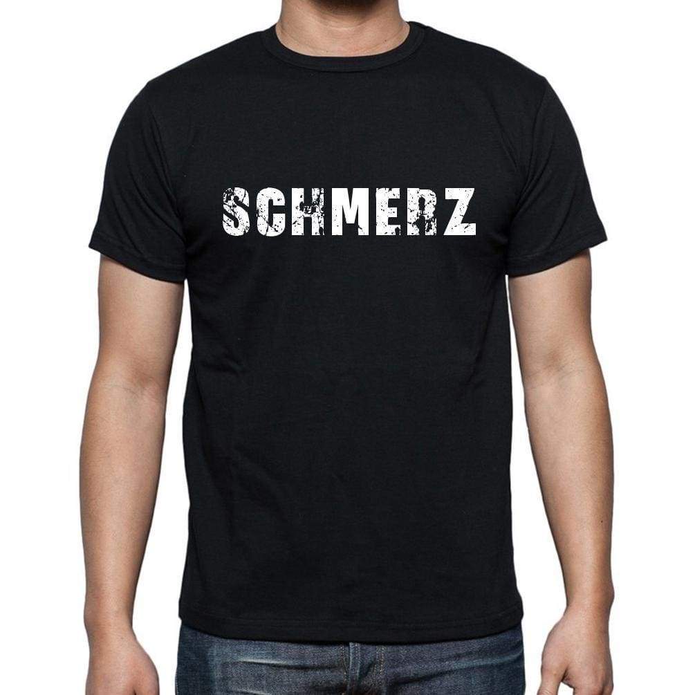 Schmerz Mens Short Sleeve Round Neck T-Shirt - Casual