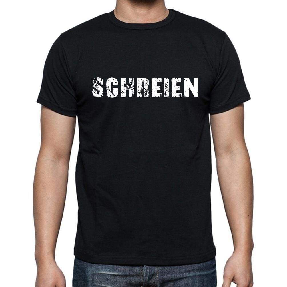 Schreien Mens Short Sleeve Round Neck T-Shirt - Casual