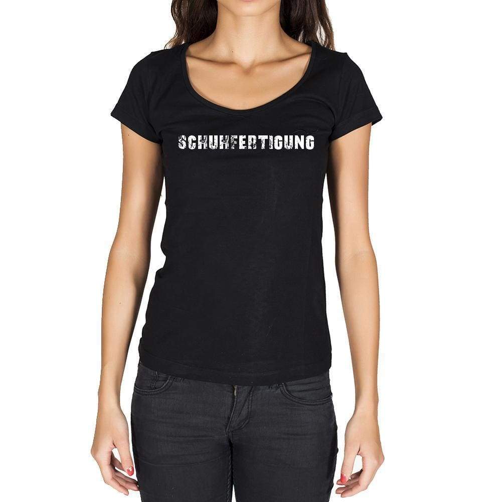 Schuhfertigung Womens Short Sleeve Round Neck T-Shirt 00021 - Casual
