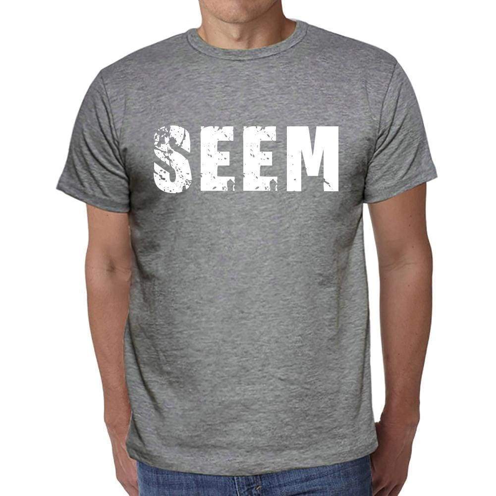 Seem Mens Short Sleeve Round Neck T-Shirt 00039 - Casual