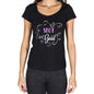 Spot Is Good Womens T-Shirt Black Birthday Gift 00485 - Black / Xs - Casual