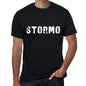 Stormo Mens T Shirt Black Birthday Gift 00551 - Black / Xs - Casual