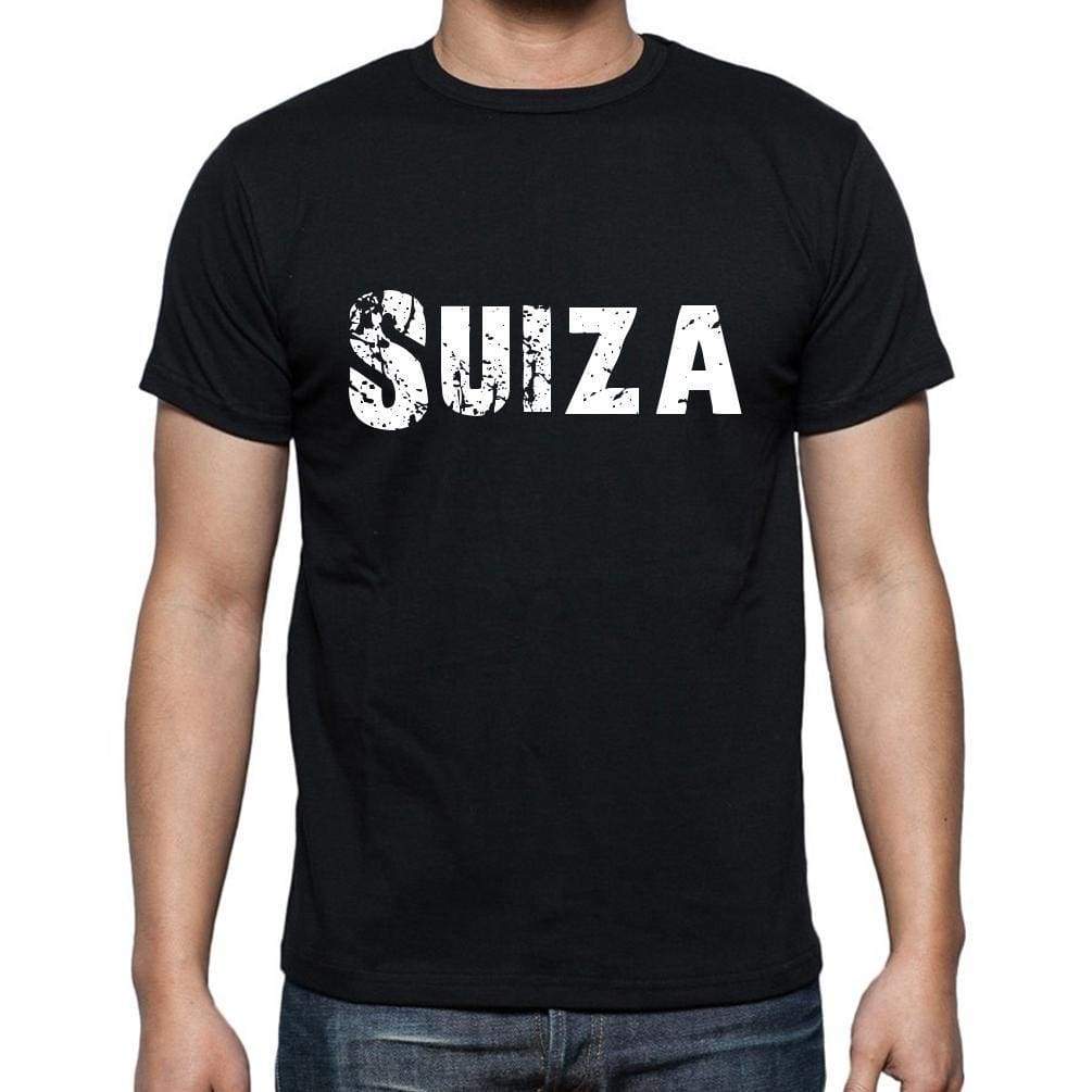 Suiza Mens Short Sleeve Round Neck T-Shirt - Casual