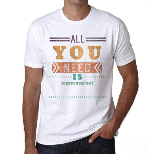 Supermarket Mens Short Sleeve Round Neck T-Shirt 00025 - Casual