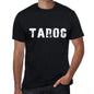 Taroc Mens Retro T Shirt Black Birthday Gift 00553 - Black / Xs - Casual