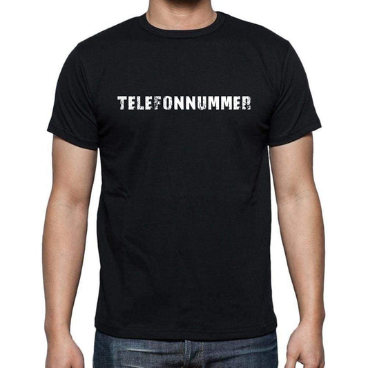 Telefonnummer Mens Short Sleeve Round Neck T-Shirt - Casual