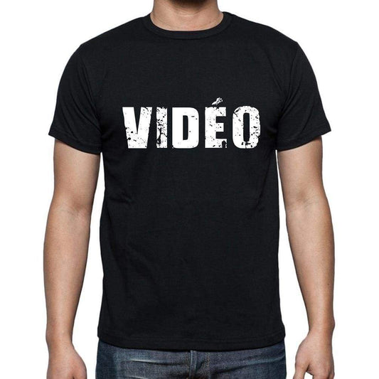 Vidéo French Dictionary Mens Short Sleeve Round Neck T-Shirt 00009 - Casual