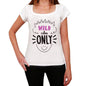 Wild Vibes Only White Womens Short Sleeve Round Neck T-Shirt Gift T-Shirt 00298 - White / Xs - Casual